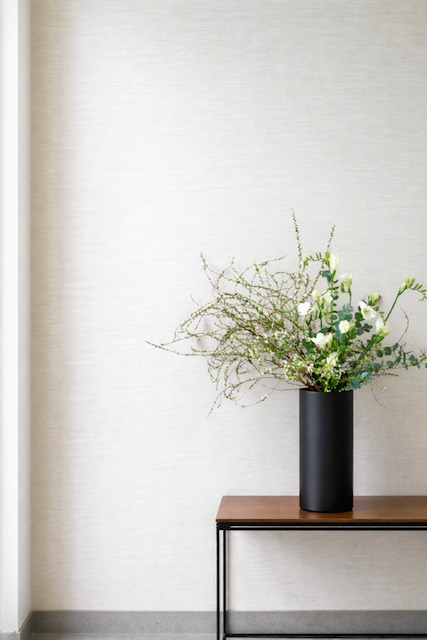 空間装花　雪やなぎ